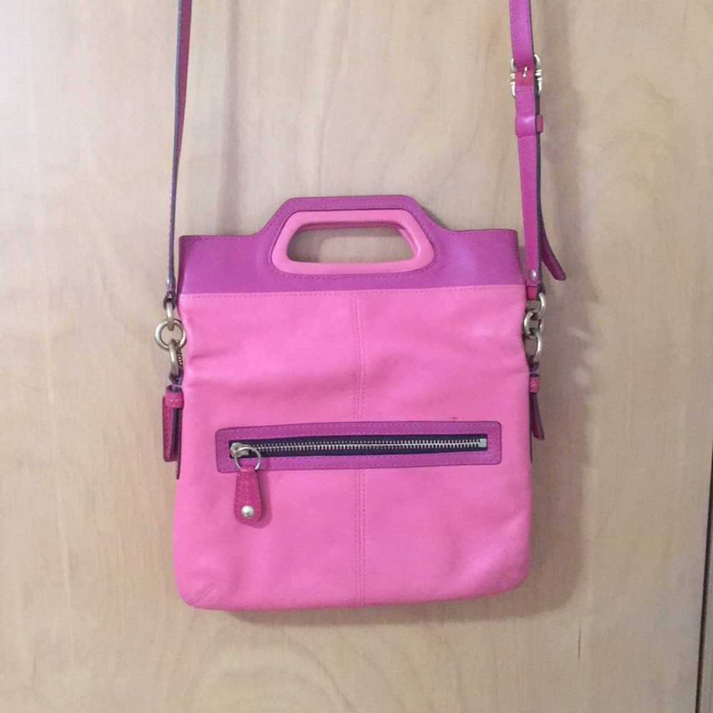 Coach genuine leather bag